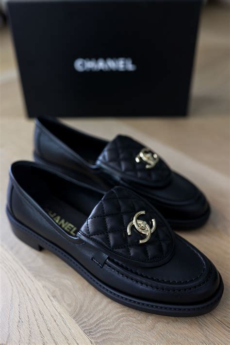 chanel shoes black friday|authentic Chanel loafers.